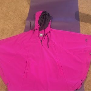 North Face Poncho Raincoat